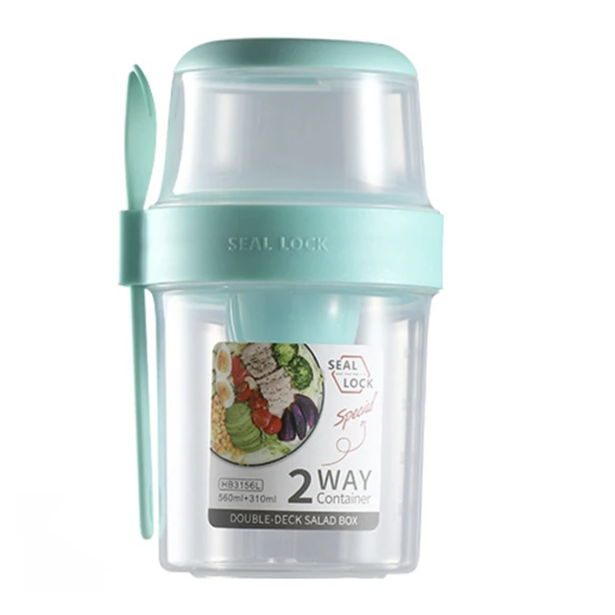 Set taza doble + cuchara pd-23